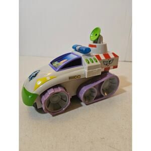Disney Pixar Toy Story Buzz Lightyear bump n' go vehicle lights up - works